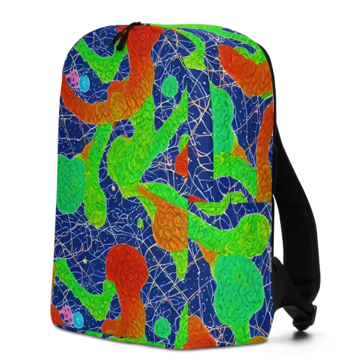 Lime Inferno on a Minimalist Backpack