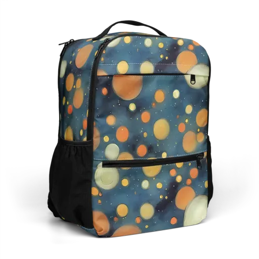 Midnight Orbs on a Utility Backpack