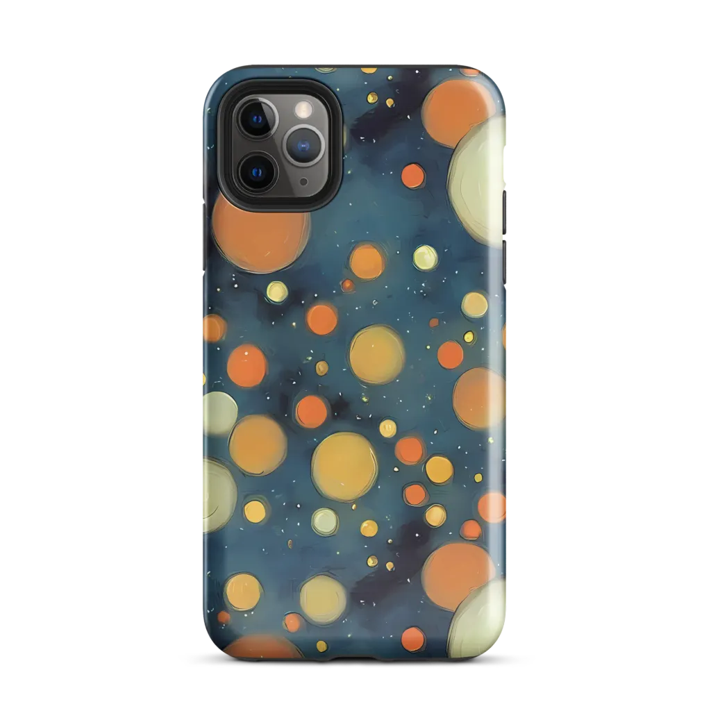 Midnight Orbs on Tough Case for iPhone® — Front