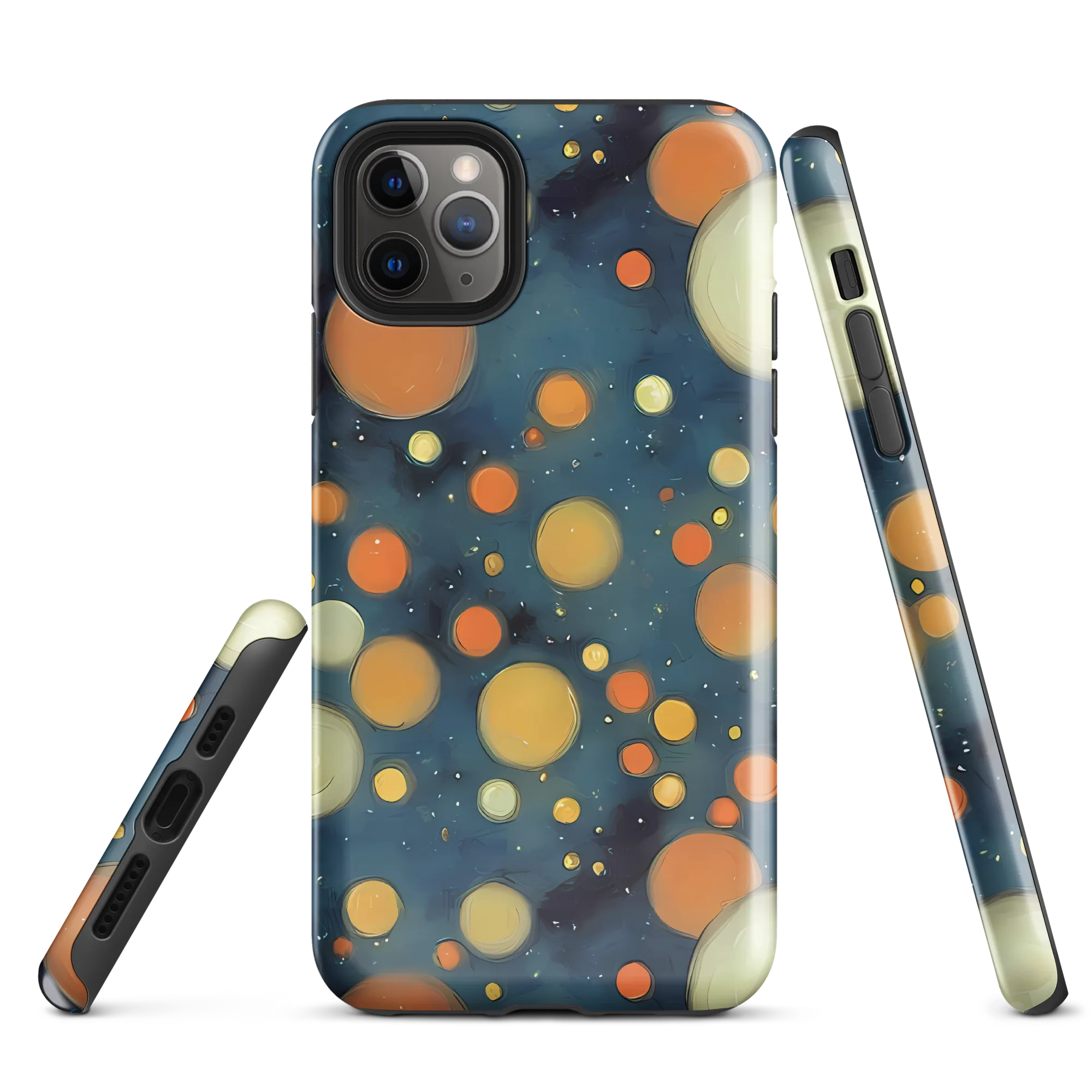 Midnight Orbs on Tough Case for iPhone® — Front