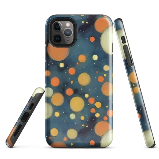 Midnight Orbs on a Tough Case for iPhone®