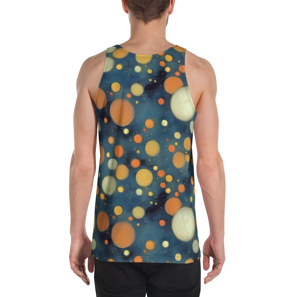 Midnight Orbs on Men's Tank Top — Back