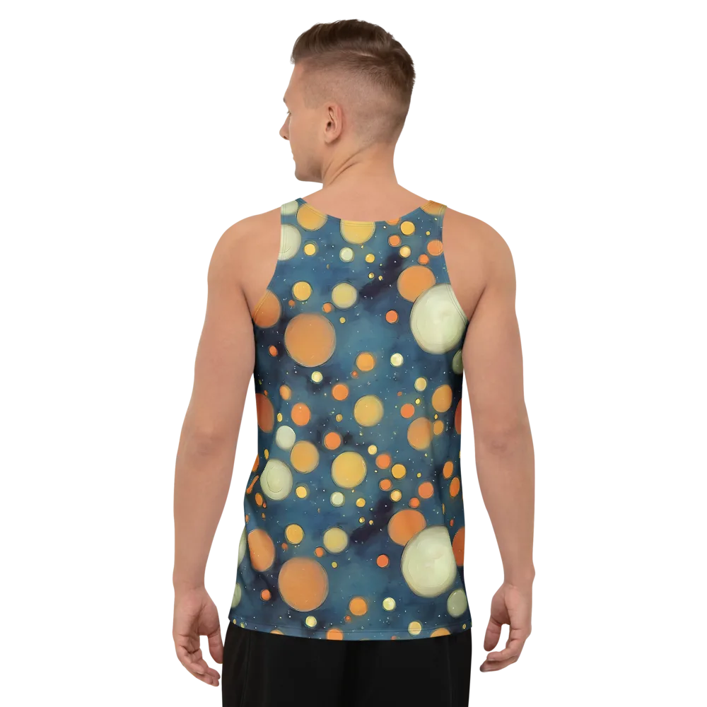 Midnight Orbs on Men's Tank Top — Back