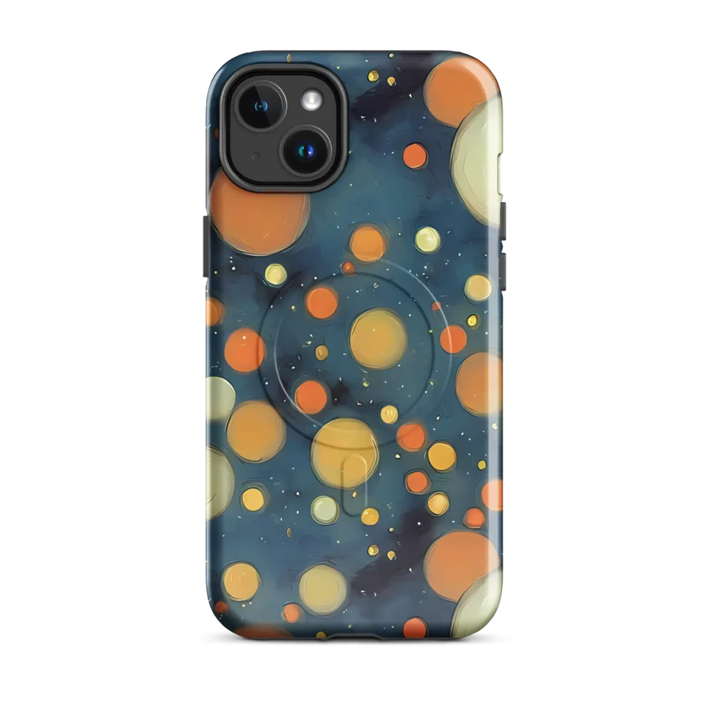 Midnight Orbs on MagSafe Tough Case for iPhone® — Front
