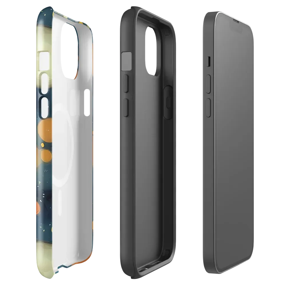 Midnight Orbs on MagSafe Tough Case for iPhone® — Front