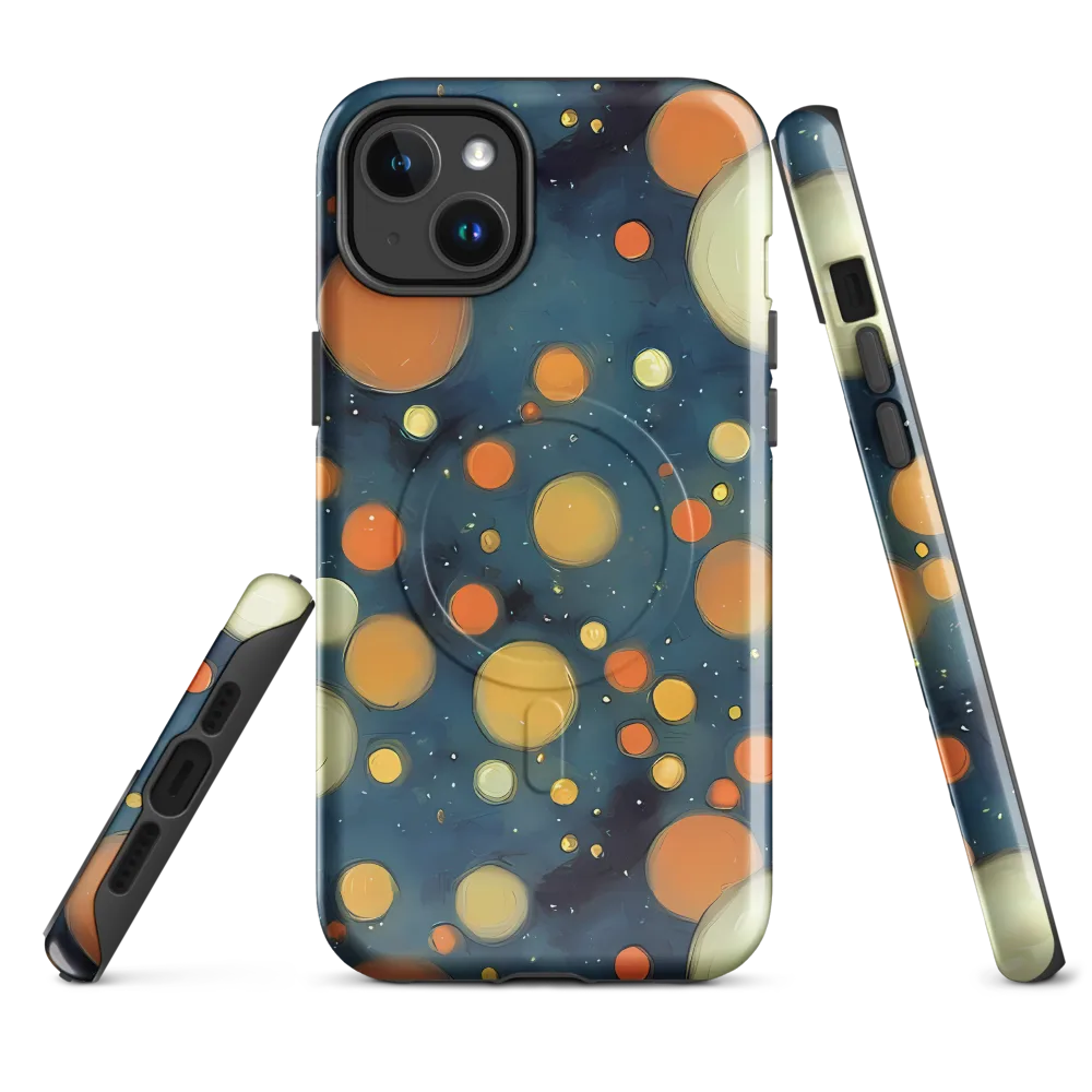 Midnight Orbs on MagSafe Tough Case for iPhone® — Front