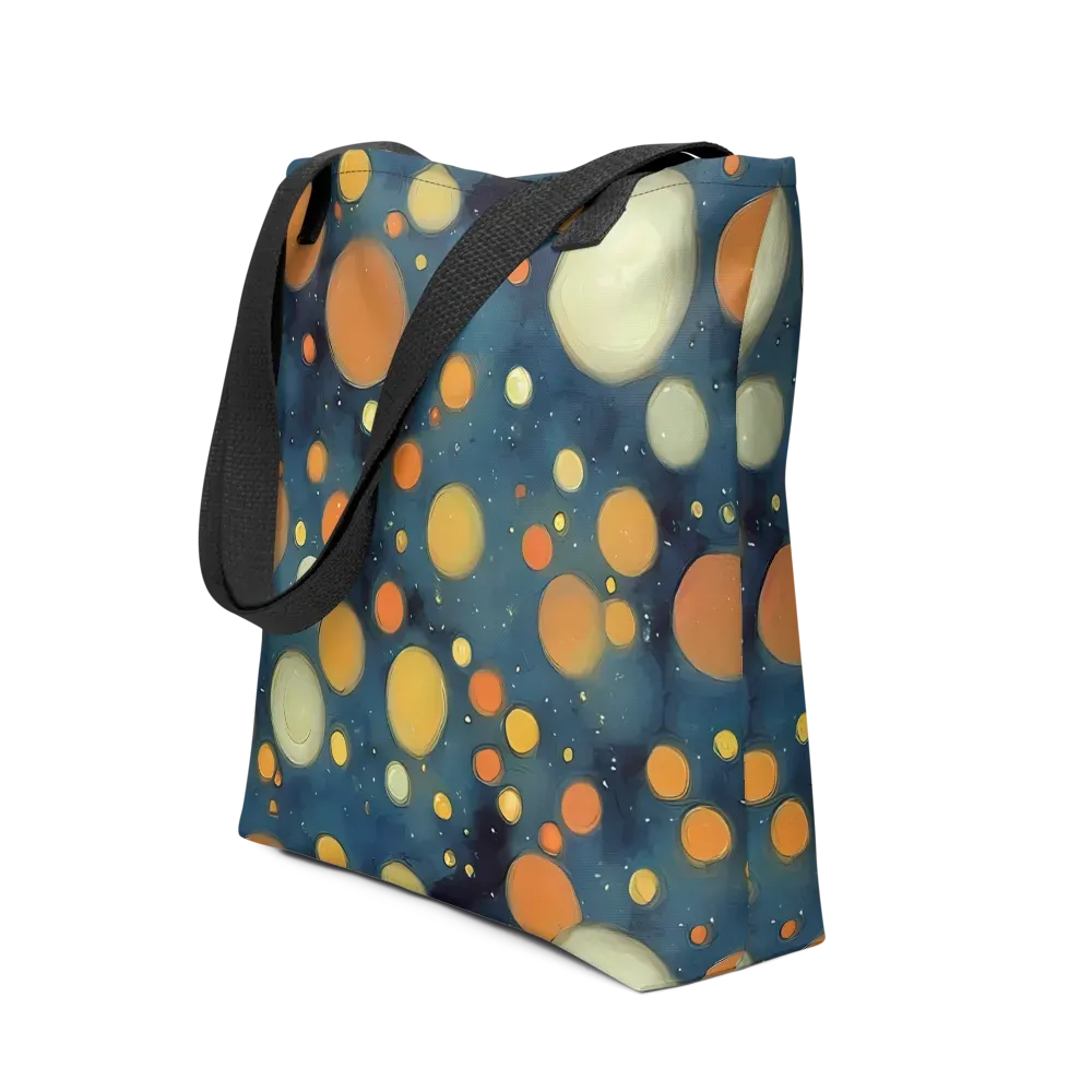 Midnight Orbs on Tote Bag — Front