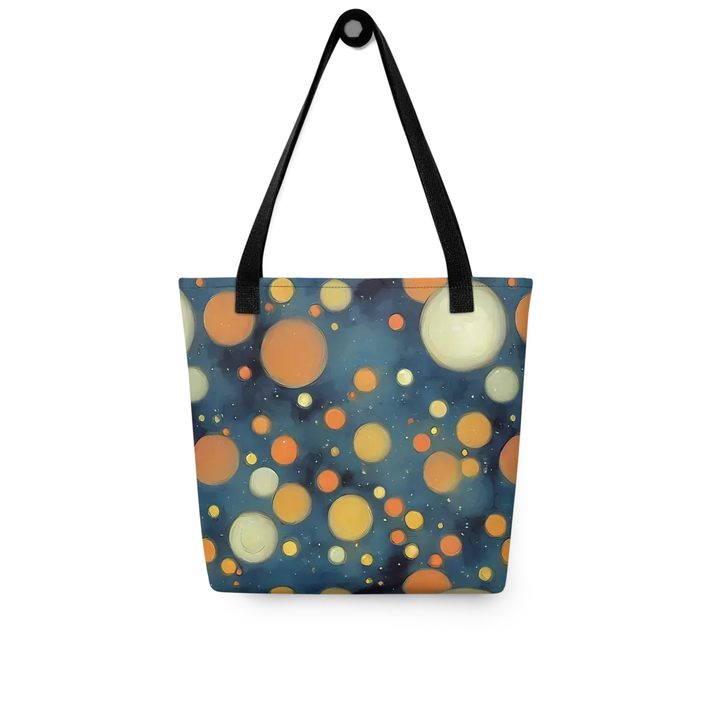 Midnight Orbs on Tote Bag — Front