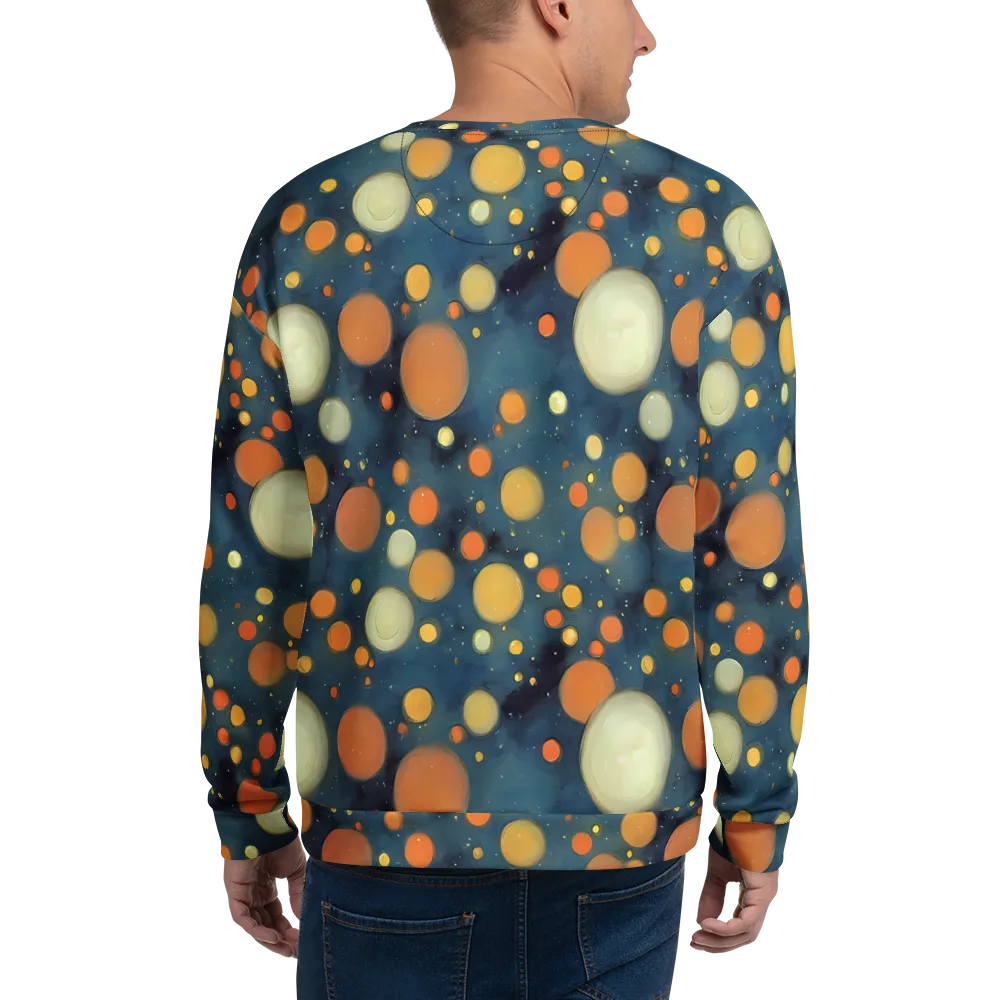Midnight Orbs on Sweatshirt — Back