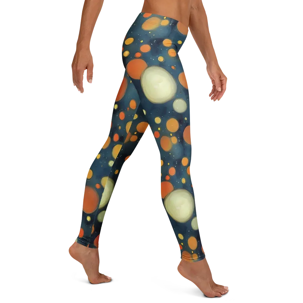 Midnight Orbs on Leggings — Right