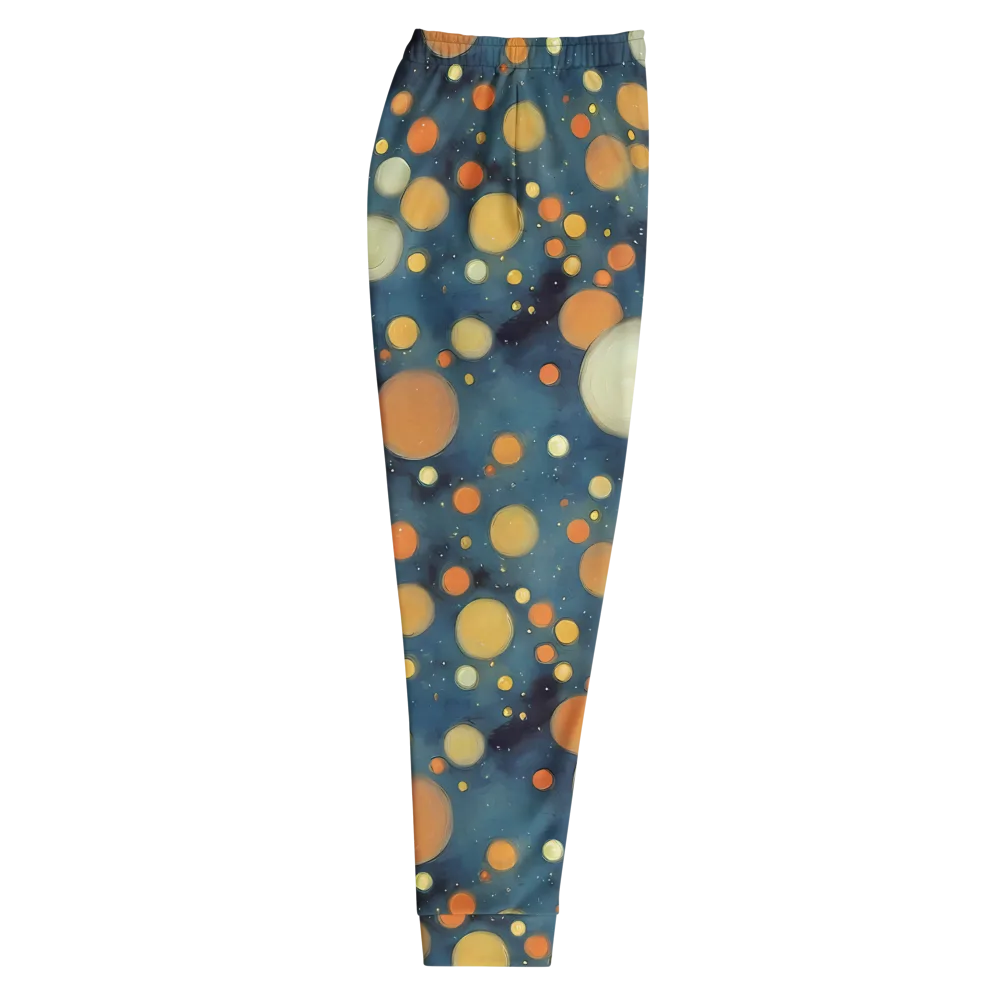 Midnight Orbs on Men's Joggers — Right