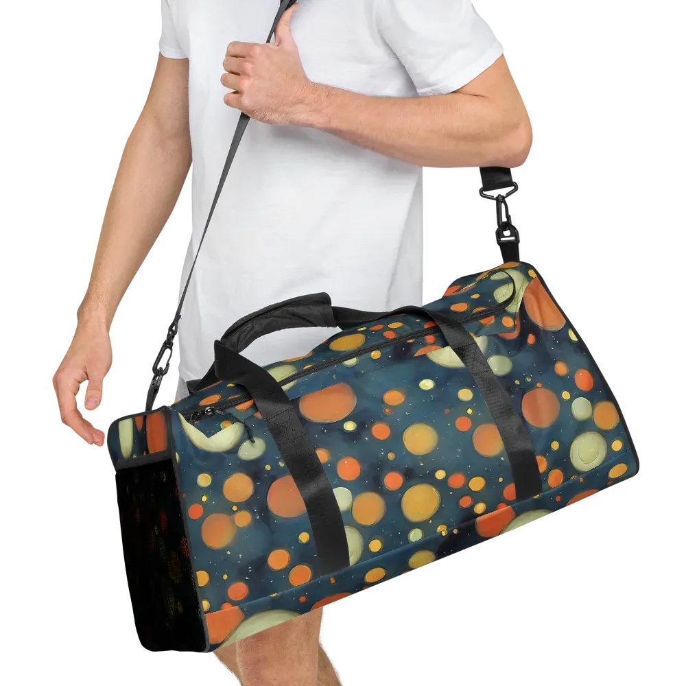 Midnight Orbs on Duffle Bag — Right Front