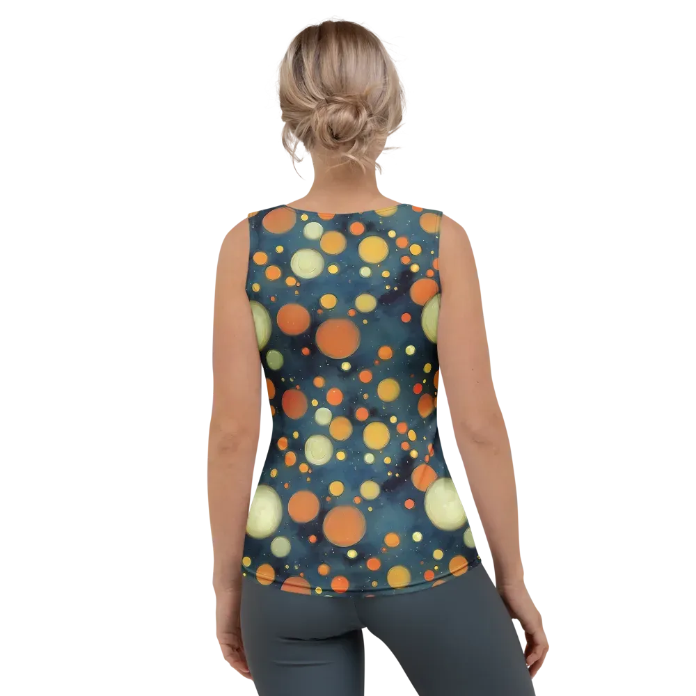 Midnight Orbs on Women's Tank Top — Back
