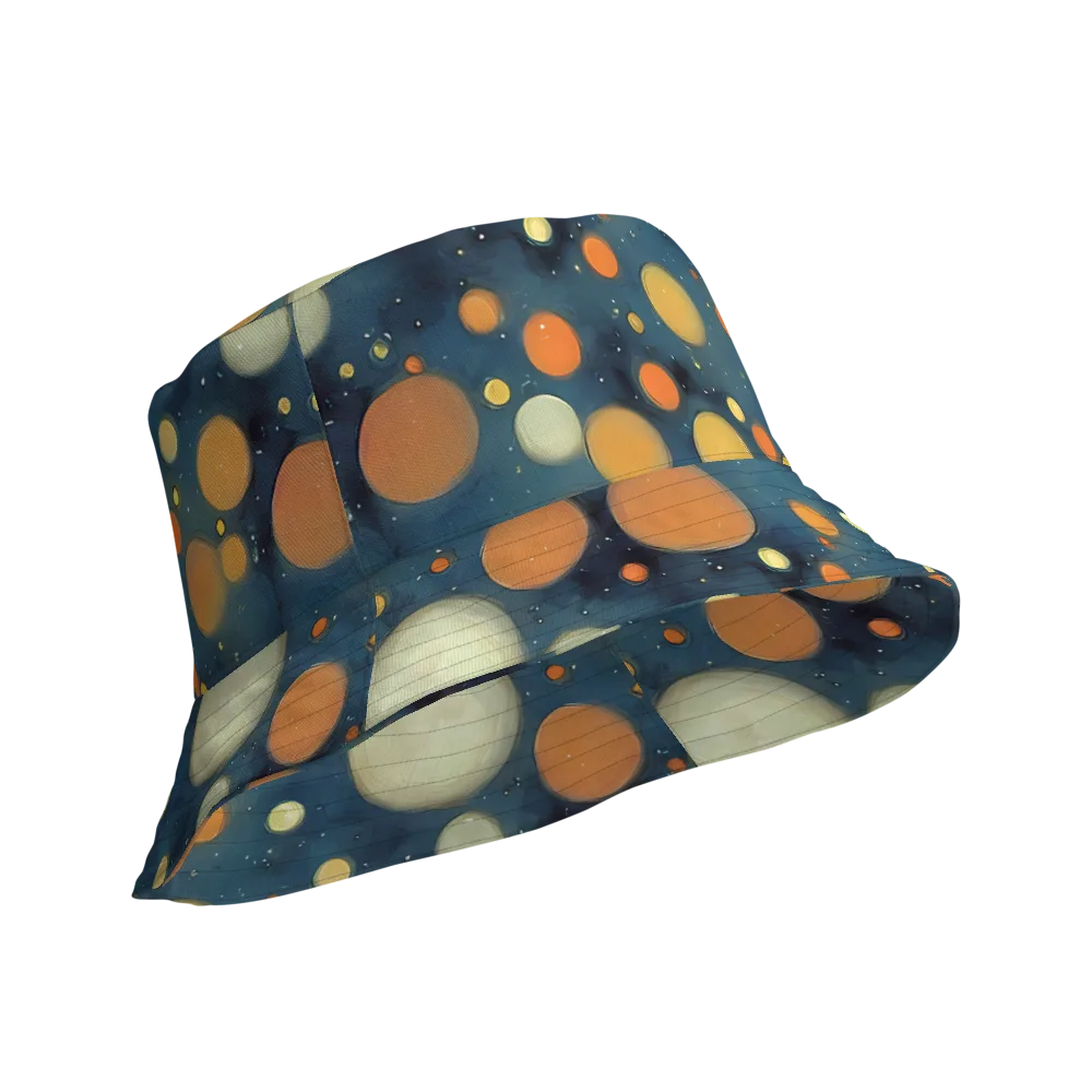 Midnight Orbs on Reversible Bucket Hat — Product details Outside