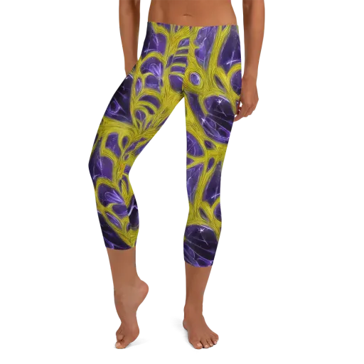 Violet Nerve on a Capri Leggings
