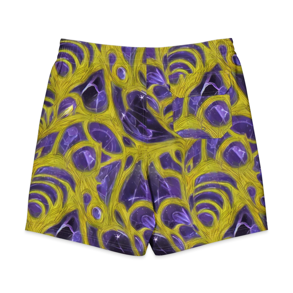 Violet Nerve on Men's Board Shorts — Back