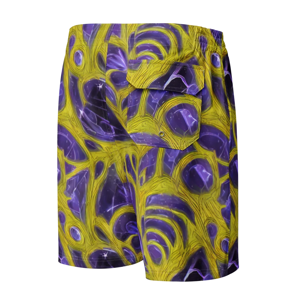 Violet Nerve on Men's Board Shorts — Back