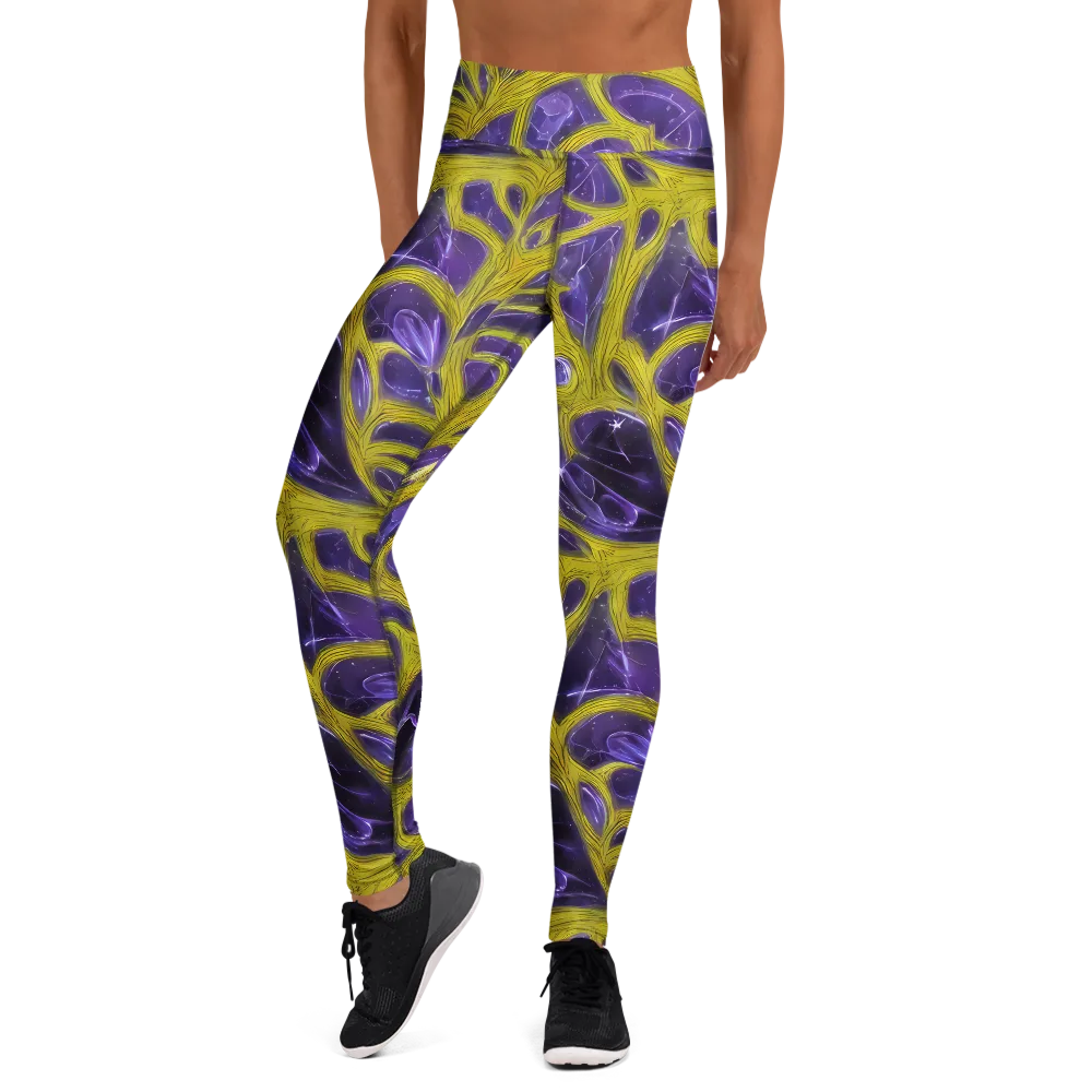 Violet Nerve on Yoga Leggings — Front