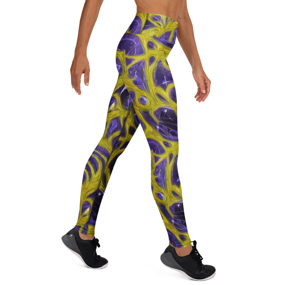 Violet Nerve on Yoga Leggings — Right