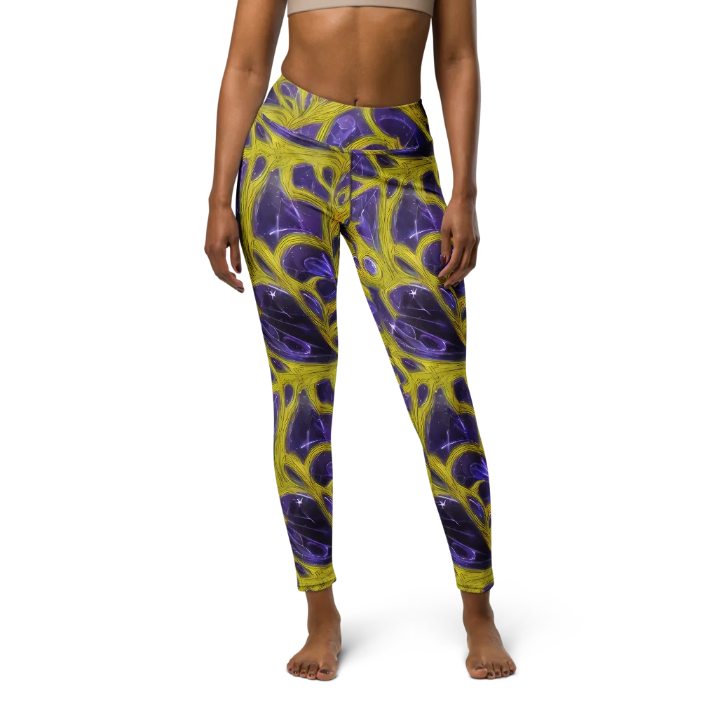 Violet Nerve on Yoga Leggings — Front