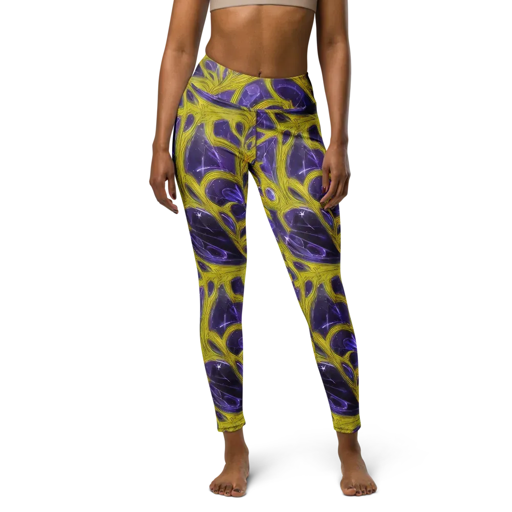 Violet Nerve on Yoga Leggings — Front