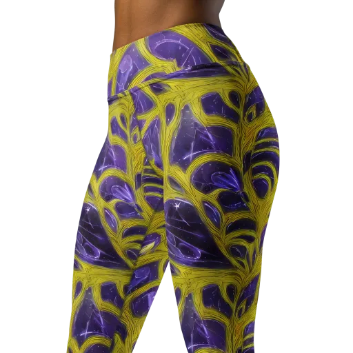 Violet Nerve on a Yoga Leggings