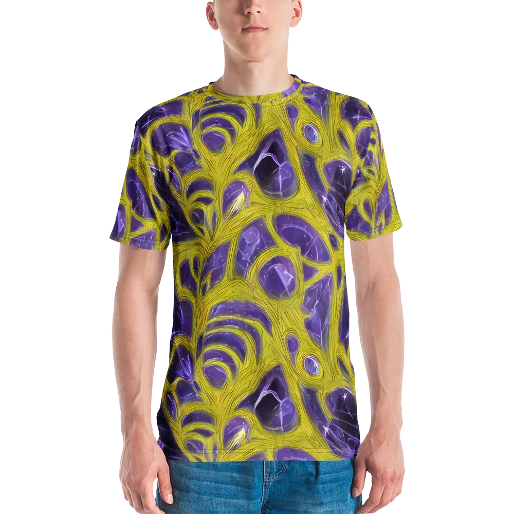 Violet Nerve on Men's Crew Neck T-Shirt — Front