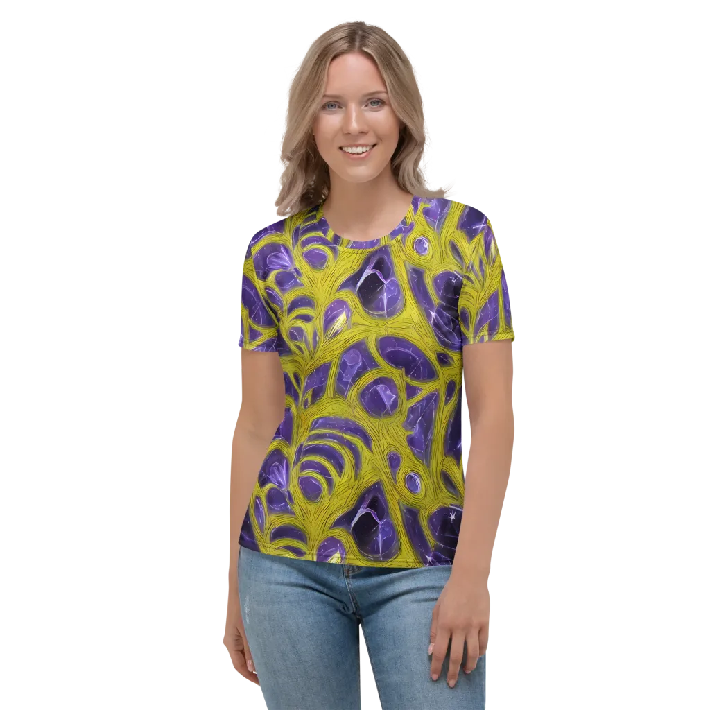 Violet Nerve on Women's Crew Neck T-Shirt — Front