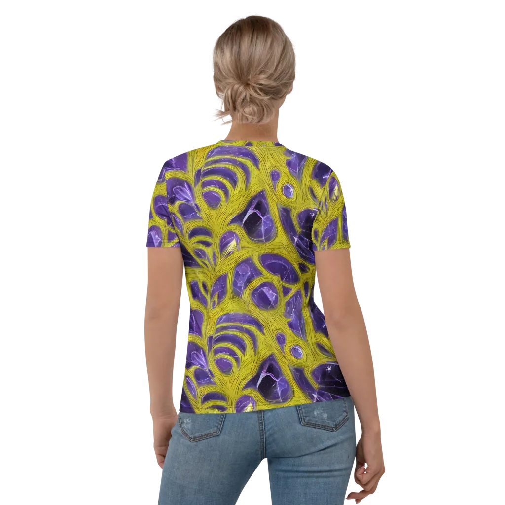 Violet Nerve on Women's Crew Neck T-Shirt — Back