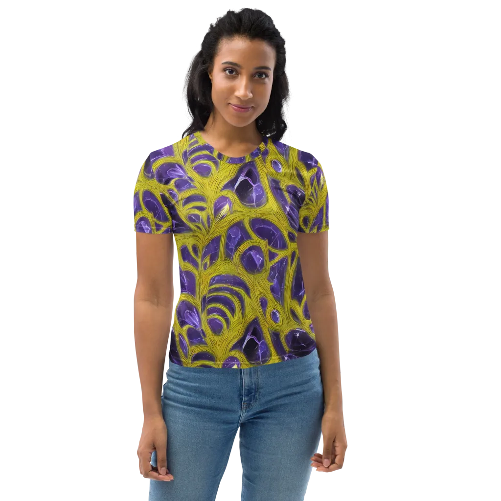 Violet Nerve on Women's Crew Neck T-Shirt — Front