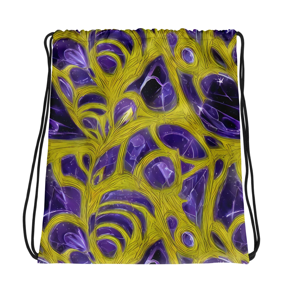 Violet Nerve on Drawstring Bag — Photo