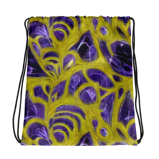 Violet Nerve on a Drawstring Bag