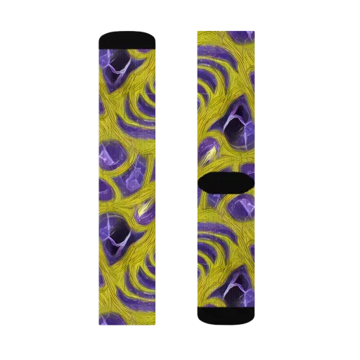 Violet Nerve on a Socks