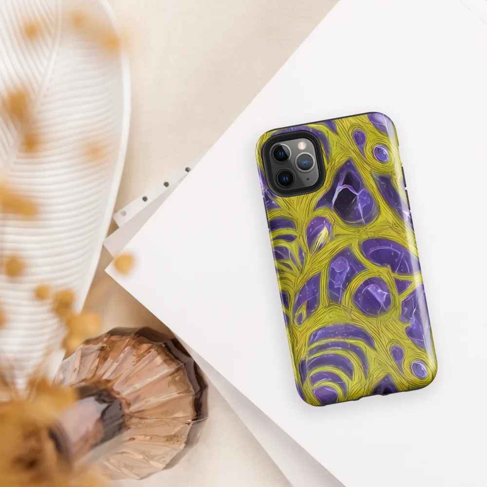 Violet Nerve on Tough Case for iPhone® — Front