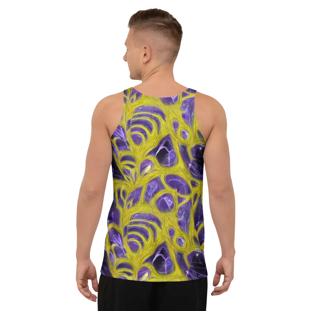Violet Nerve on Men's Tank Top — Back
