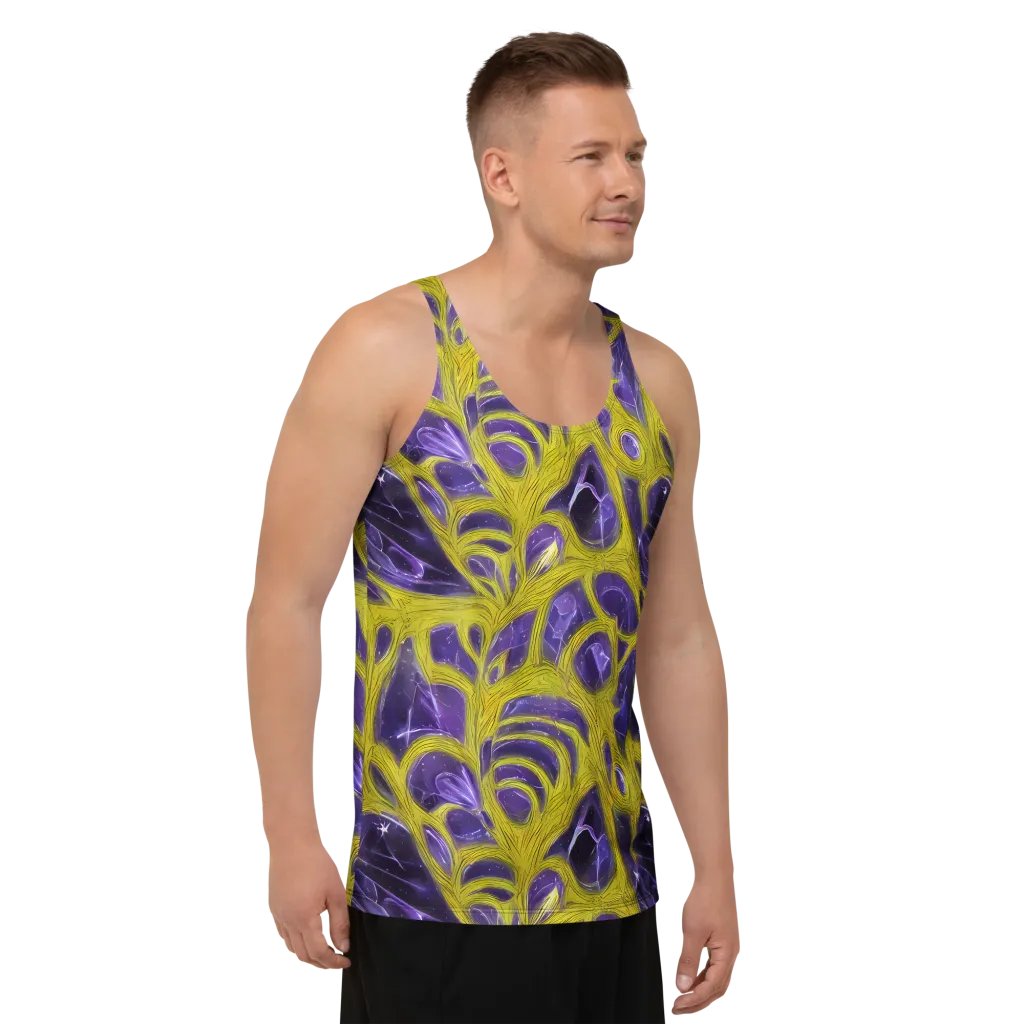 Violet Nerve on Men's Tank Top — Right Front