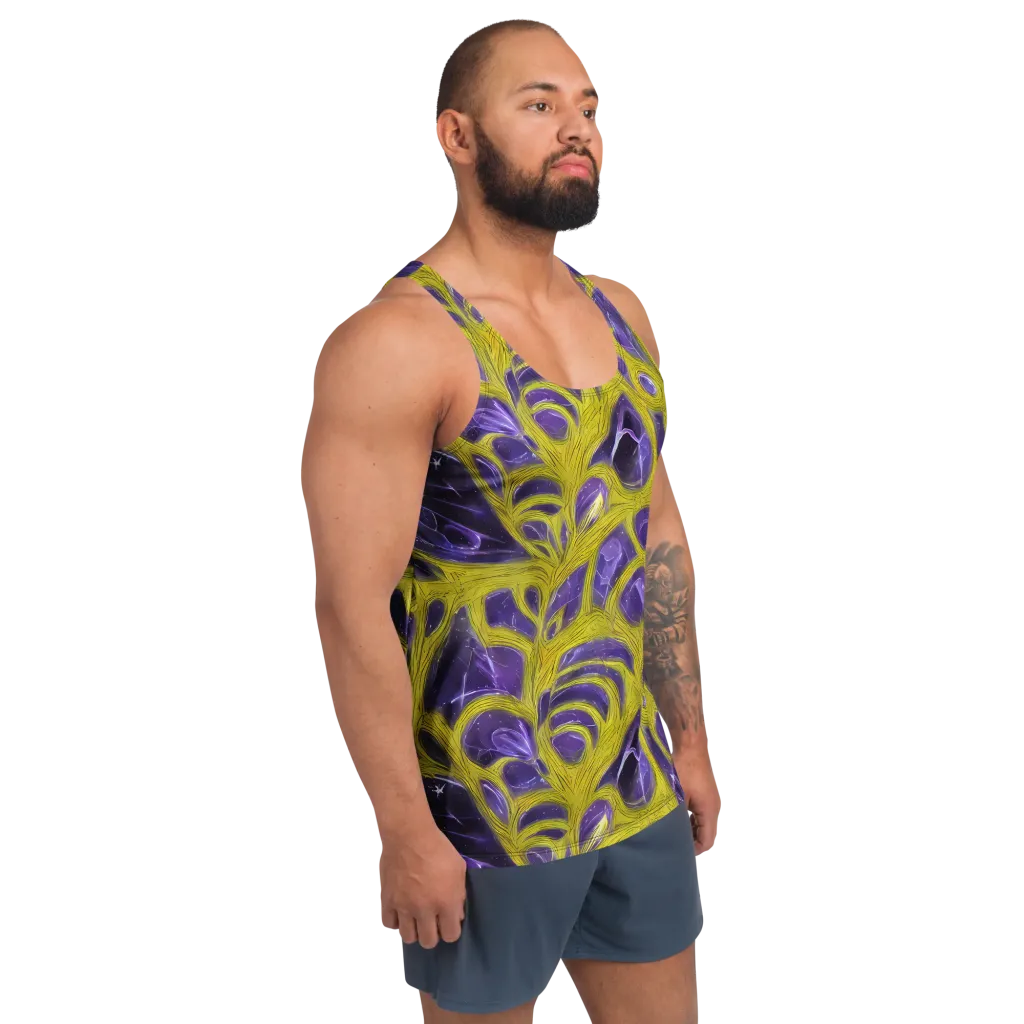Violet Nerve on Men's Tank Top — Right Front