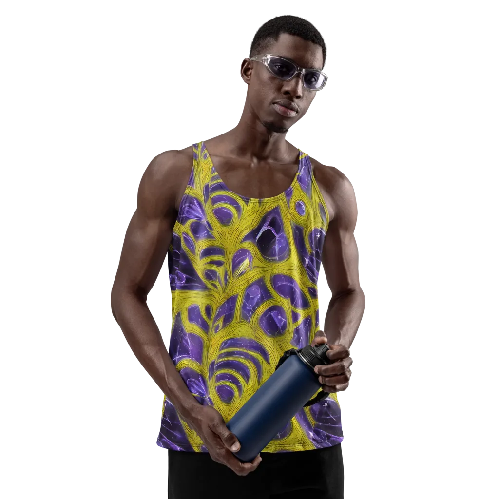 Violet Nerve on Men's Tank Top — Front