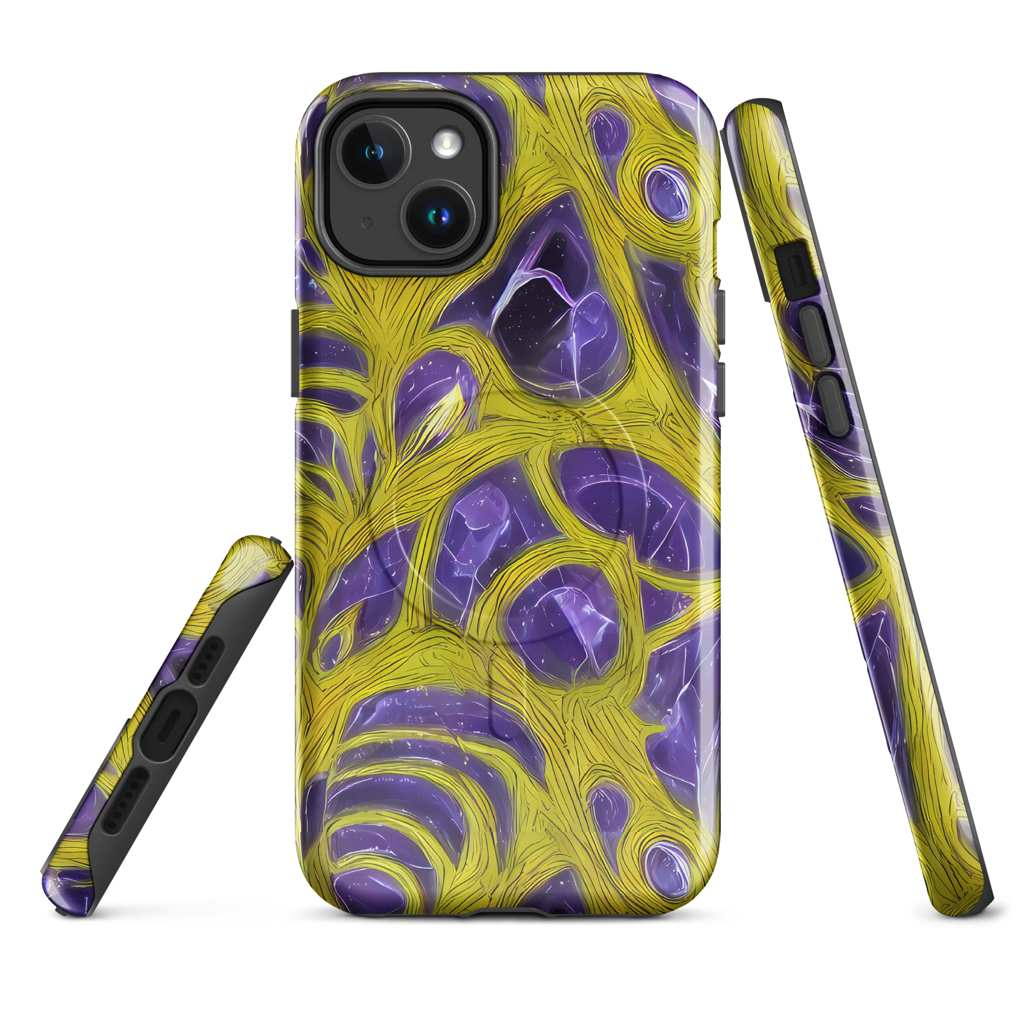 Violet Nerve on MagSafe Tough Case for iPhone® — Front
