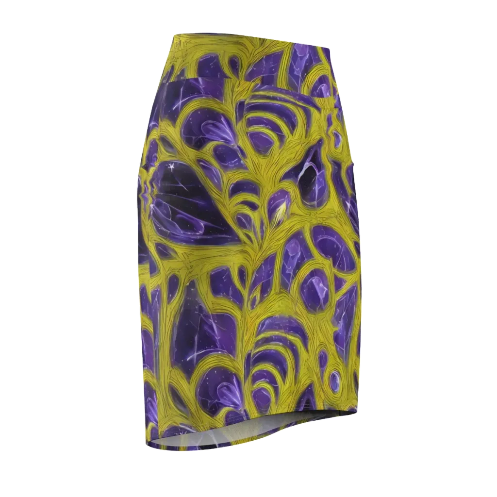 Violet Nerve on Pencil Skirt — Front Side
