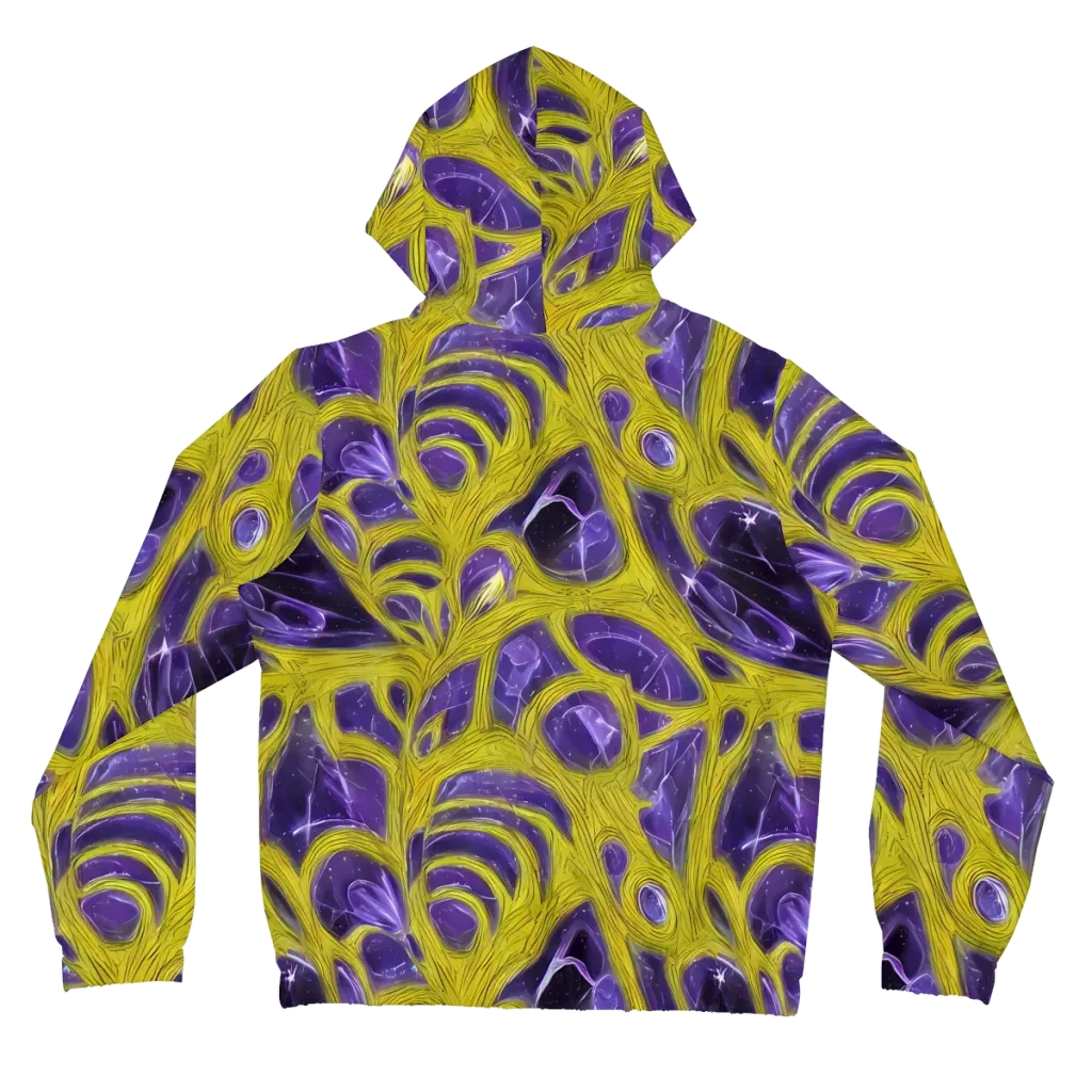 Violet Nerve on Women's Full-Zip Hoodie — Back