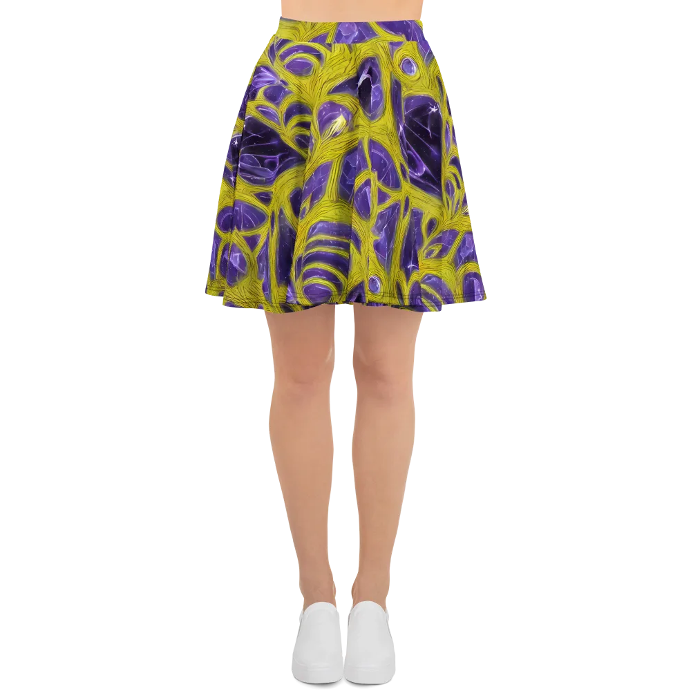 Violet Nerve on Skater Skirt — Front