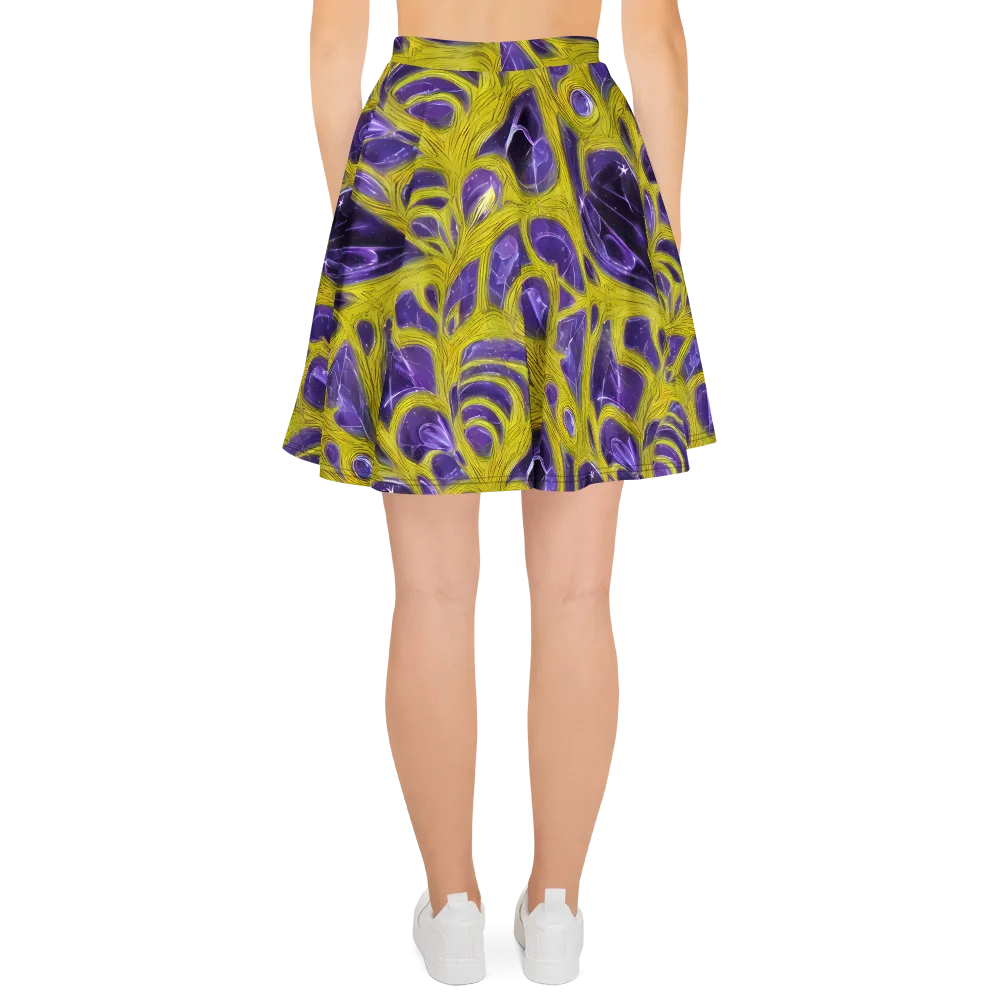 Violet Nerve on Skater Skirt — Back