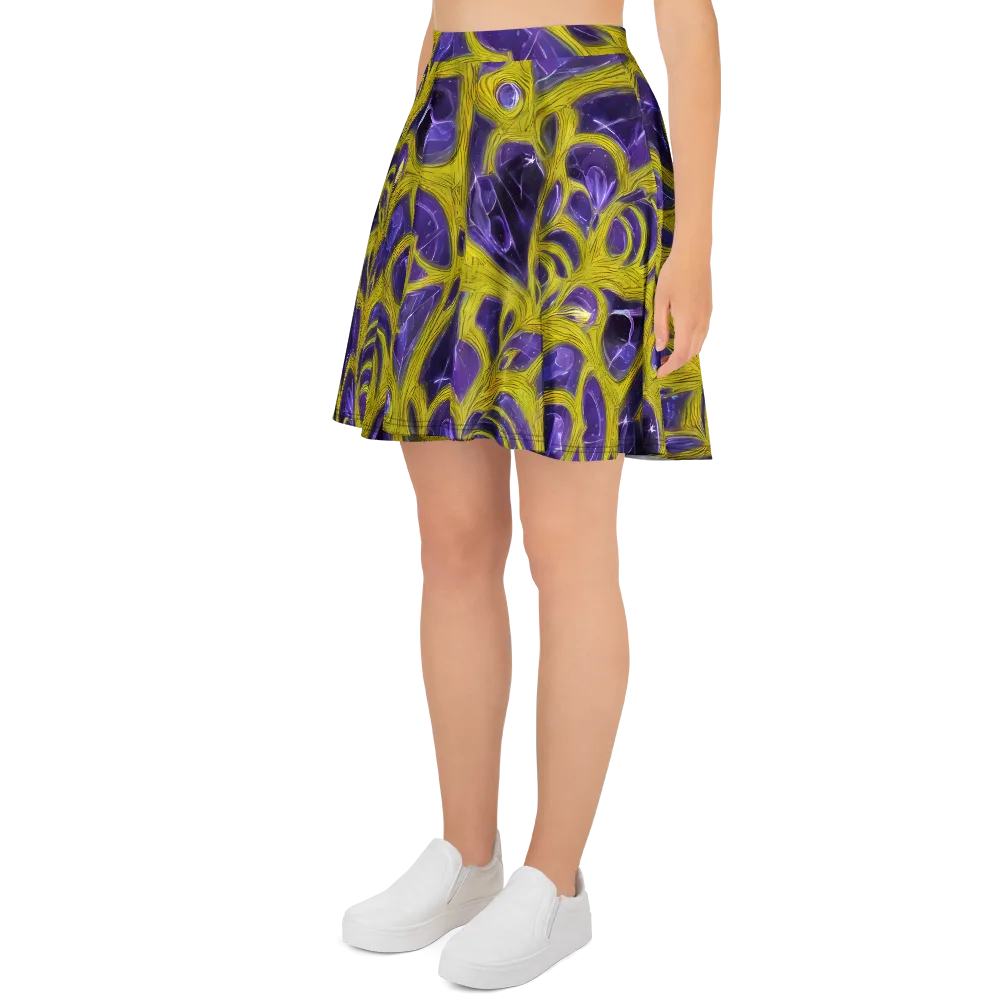Violet Nerve on Skater Skirt — Left