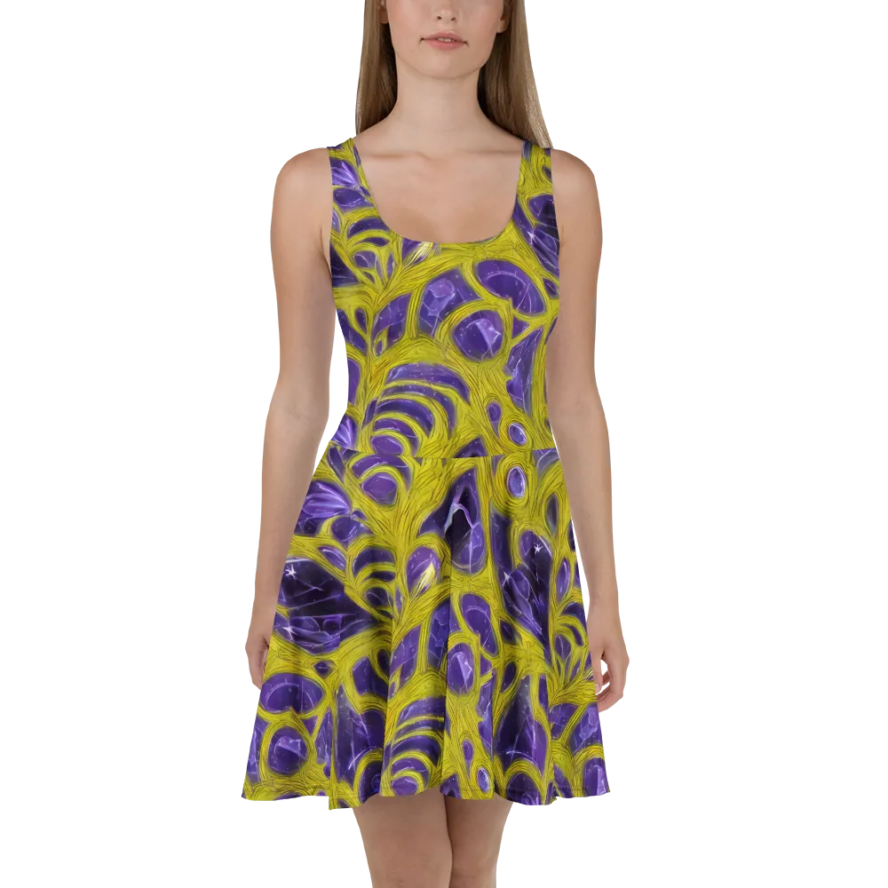 Violet Nerve on Skater Dress — Front