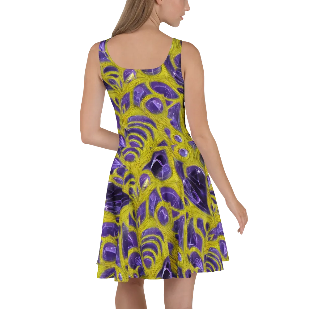Violet Nerve on Skater Dress — Back