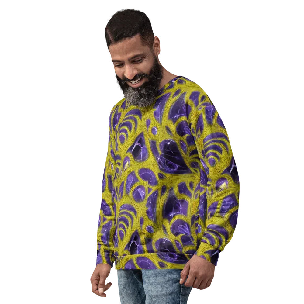 Violet Nerve on Sweatshirt — Left Front