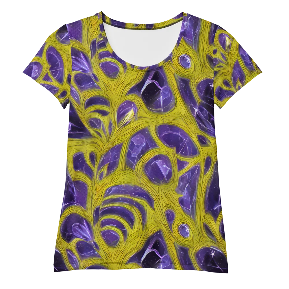 Violet Nerve on Women's Athletic T-Shirt — Front