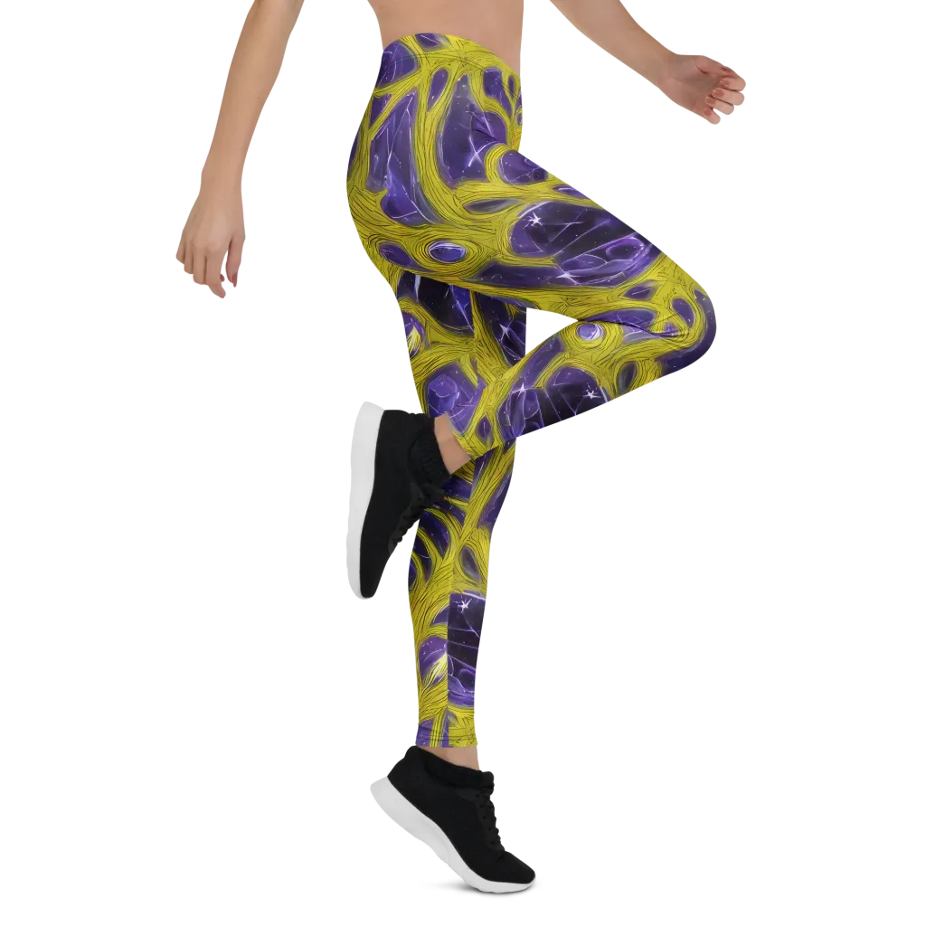 Violet Nerve on Leggings — Right