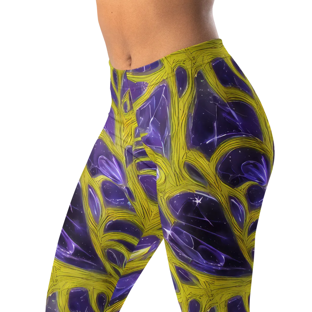 Violet Nerve on Leggings — Left Front